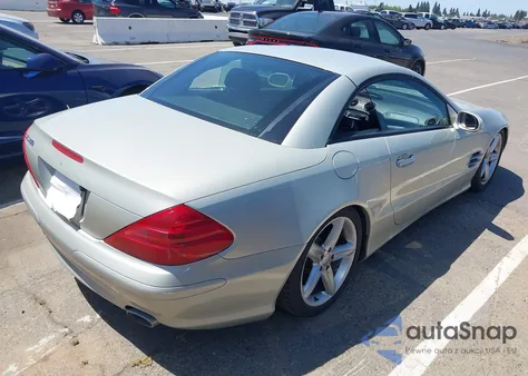 2003 Mercedes-Benz Sl 500 z USA, uszkodzony, nr VIN WDBSK75F73F010338
